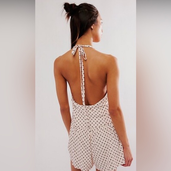 NEW WITH TAGS FREE PEOPLE High Strung Romper ORIGINALLY $128! - Picture 5 of 5
